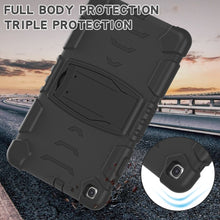 Load image into Gallery viewer, 3-Layer Protection  Screen Frame + PC + Silicone Shockproof Combination Case with Holder, For Samsung Galaxy Tab A 10.1 (2019) T510, For Samsung Galaxy Tab S6 T860