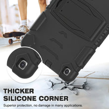 Load image into Gallery viewer, 3-Layer Protection  Screen Frame + PC + Silicone Shockproof Combination Case with Holder, For Samsung Galaxy Tab A 10.1 (2019) T510, For Samsung Galaxy Tab S6 T860