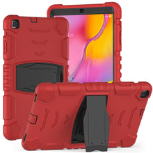 Load image into Gallery viewer, 3-Layer Protection  Screen Frame + PC + Silicone Shockproof Combination Case with Holder, For Samsung Galaxy Tab A 10.1 (2019) T510, For Samsung Galaxy Tab S6 T860