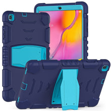 Load image into Gallery viewer, 3-Layer Protection  Screen Frame + PC + Silicone Shockproof Combination Case with Holder, For Samsung Galaxy Tab A 10.1 (2019) T510, For Samsung Galaxy Tab S6 T860
