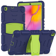 Load image into Gallery viewer, 3-Layer Protection  Screen Frame + PC + Silicone Shockproof Combination Case with Holder, For Samsung Galaxy Tab A 10.1 (2019) T510, For Samsung Galaxy Tab S6 T860