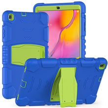 Load image into Gallery viewer, 3-Layer Protection  Screen Frame + PC + Silicone Shockproof Combination Case with Holder, For Samsung Galaxy Tab A 10.1 (2019) T510, For Samsung Galaxy Tab S6 T860