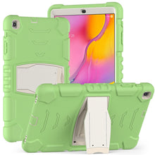 Load image into Gallery viewer, 3-Layer Protection  Screen Frame + PC + Silicone Shockproof Combination Case with Holder, For Samsung Galaxy Tab A 10.1 (2019) T510, For Samsung Galaxy Tab S6 T860