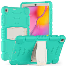 Load image into Gallery viewer, 3-Layer Protection  Screen Frame + PC + Silicone Shockproof Combination Case with Holder, For Samsung Galaxy Tab A 10.1 (2019) T510, For Samsung Galaxy Tab S6 T860