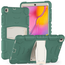 Load image into Gallery viewer, 3-Layer Protection  Screen Frame + PC + Silicone Shockproof Combination Case with Holder, For Samsung Galaxy Tab A 10.1 (2019) T510, For Samsung Galaxy Tab S6 T860