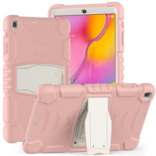 Load image into Gallery viewer, 3-Layer Protection  Screen Frame + PC + Silicone Shockproof Combination Case with Holder, For Samsung Galaxy Tab A 10.1 (2019) T510, For Samsung Galaxy Tab S6 T860