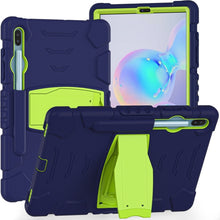 Load image into Gallery viewer, 3-Layer Protection  Screen Frame + PC + Silicone Shockproof Combination Case with Holder, For Samsung Galaxy Tab A 10.1 (2019) T510, For Samsung Galaxy Tab S6 T860