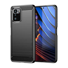 Load image into Gallery viewer, Brushed Texture Carbon Fiber TPU Case, For Samsung Galaxy A22 4G, For Samsung Galaxy F52 5G, For Xiaomi Redmi Note 10 Pro 5G