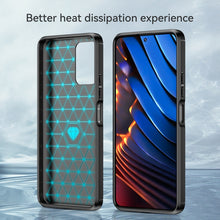 Load image into Gallery viewer, Brushed Texture Carbon Fiber TPU Case, For Samsung Galaxy A22 4G, For Samsung Galaxy F52 5G, For Xiaomi Redmi Note 10 Pro 5G