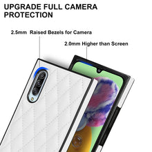 Load image into Gallery viewer, Elegant Rhombic Pattern Microfiber Leather +TPU Shockproof Case with Crossbody Strap Chain, For Samsung Galaxy A90 5G, For Samsung Galaxy Note10+, For Samsung Galaxy Note20 Ultra, For Samsung Galaxy S9+, For Samsung Galaxy S10, For Samsung Galaxy S10+ ...
