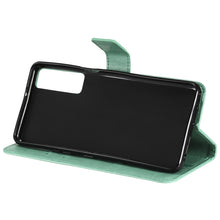 Load image into Gallery viewer, Tree &amp; Cat Pattern Pressed Printing Horizontal Flip PU Leather Case with Holder &amp; Card Slots &amp; Wallet &amp; Lanyard, For LG Stylo 7 5G / 4G, For OPPO F19 / A74 4G, For OPPO A93 5G / A74 5G, For OPPO A94 4G / F19 Pro / Reno 5F