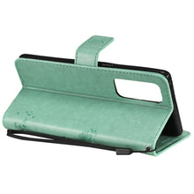 Load image into Gallery viewer, Tree &amp; Cat Pattern Pressed Printing Horizontal Flip PU Leather Case with Holder &amp; Card Slots &amp; Wallet &amp; Lanyard, For OPPO Reno5 Pro+ 5G / Find X3 Neo, For OPPO Find X3 / X3 Pro, For OPPO Realme 8 4G / Realme 8 Pro 4G, For OPPO Realme V13 5G / Realme 8 5G