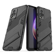 Load image into Gallery viewer, Punk Armor 2 in 1 PC + TPU Shockproof Case with Invisible Holder, For vivo V21, For Xiaomi Redmi K40 Gaming, For Honor Play 5T