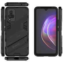 Load image into Gallery viewer, Punk Armor 2 in 1 PC + TPU Shockproof Case with Invisible Holder, For vivo V21, For Xiaomi Redmi K40 Gaming, For Honor Play 5T