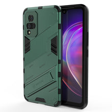 Load image into Gallery viewer, Punk Armor 2 in 1 PC + TPU Shockproof Case with Invisible Holder, For vivo V21, For Xiaomi Redmi K40 Gaming, For Honor Play 5T
