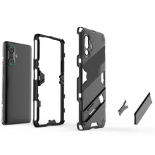 Load image into Gallery viewer, Punk Armor 2 in 1 PC + TPU Shockproof Case with Invisible Holder, For Xiaomi Redmi K40 Gaming, For Honor Play 5T, For vivo V21