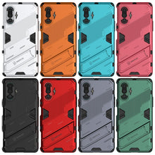 Load image into Gallery viewer, Punk Armor 2 in 1 PC + TPU Shockproof Case with Invisible Holder, For Xiaomi Redmi K40 Gaming, For Honor Play 5T, For vivo V21