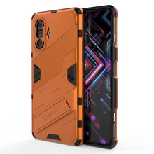 Load image into Gallery viewer, Punk Armor 2 in 1 PC + TPU Shockproof Case with Invisible Holder, For vivo V21, For Xiaomi Redmi K40 Gaming, For Honor Play 5T