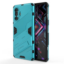 Load image into Gallery viewer, Punk Armor 2 in 1 PC + TPU Shockproof Case with Invisible Holder, For vivo V21, For Xiaomi Redmi K40 Gaming, For Honor Play 5T