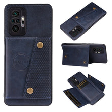 Load image into Gallery viewer, Double Buckle PU + TPU Shockproof Magnetic Protective Case with Card Slot &amp; Holder, For Xiaomi Redmi Note 10 Pro Max, For Xiaomi Mi 11 Ultra, For Xiaomi Mi 11 Pro, For Xiaomi Mi 11 Lite