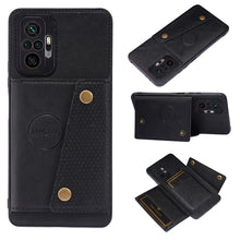 Load image into Gallery viewer, Double Buckle PU + TPU Shockproof Magnetic Protective Case with Card Slot &amp; Holder, For Xiaomi Redmi Note 10 Pro Max, For Xiaomi Mi 11 Ultra, For Xiaomi Mi 11 Pro, For Xiaomi Mi 11 Lite