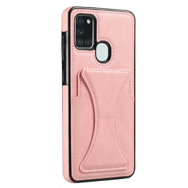 Ultra-thin Shockproof Protective Case with Holder, For Samsung Galaxy A21s, For Samsung Galaxy A32, For Samsung Galaxy A42 5G, For Samsung Galaxy A50, For Samsung Galaxy A51 5G, For Samsung Galaxy A52 5G / 4G, For Samsung Galaxy A71 5G                 ...