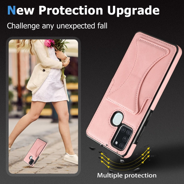 Ultra-thin Shockproof Protective Case with Holder, For Samsung Galaxy A21s, For Samsung Galaxy A32, For Samsung Galaxy A42 5G, For Samsung Galaxy A50, For Samsung Galaxy A51 5G, For Samsung Galaxy A52 5G / 4G, For Samsung Galaxy A71 5G                 ...