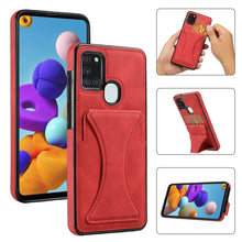 Load image into Gallery viewer, Ultra-thin Shockproof Protective Case with Holder, For Samsung Galaxy A21s, For Samsung Galaxy A32, For Samsung Galaxy A42 5G, For Samsung Galaxy A50, For Samsung Galaxy A51 5G, For Samsung Galaxy A52 5G / 4G, For Samsung Galaxy A71 5G                 ...