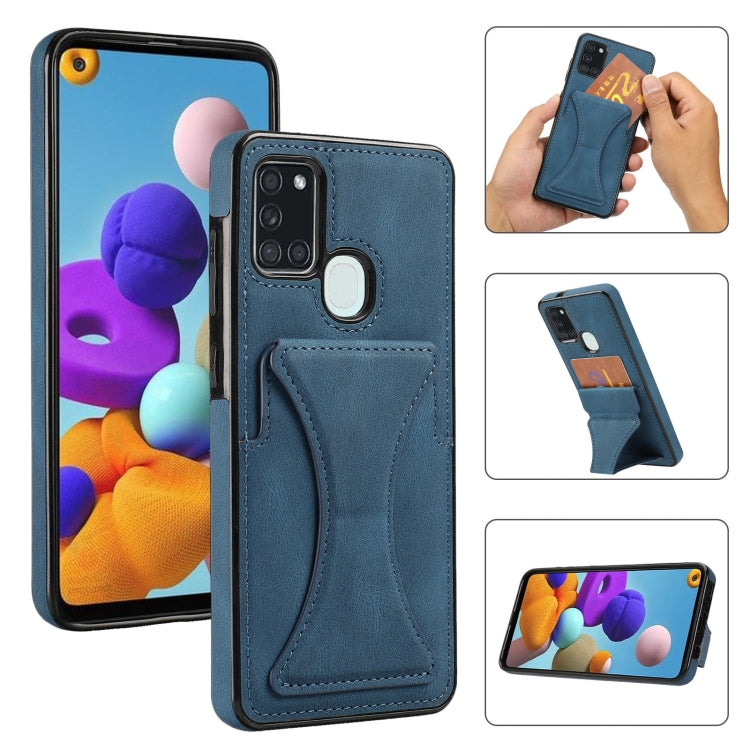 Ultra-thin Shockproof Protective Case with Holder, For Samsung Galaxy A21s, For Samsung Galaxy A32, For Samsung Galaxy A42 5G, For Samsung Galaxy A50, For Samsung Galaxy A51 5G, For Samsung Galaxy A52 5G / 4G, For Samsung Galaxy A71 5G                 ...