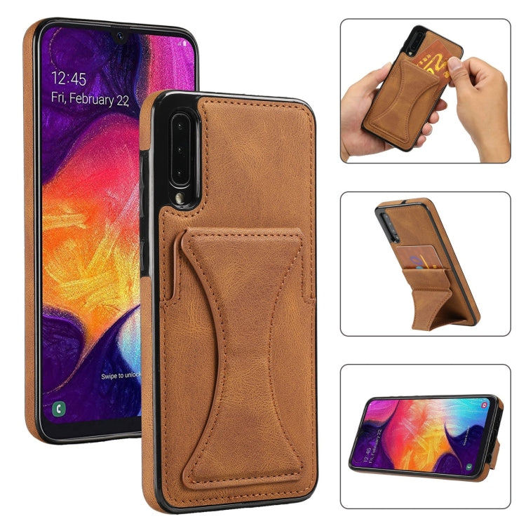 Ultra-thin Shockproof Protective Case with Holder, For Samsung Galaxy A21s, For Samsung Galaxy A32, For Samsung Galaxy A42 5G, For Samsung Galaxy A50, For Samsung Galaxy A51 5G, For Samsung Galaxy A52 5G / 4G, For Samsung Galaxy A71 5G                 ...