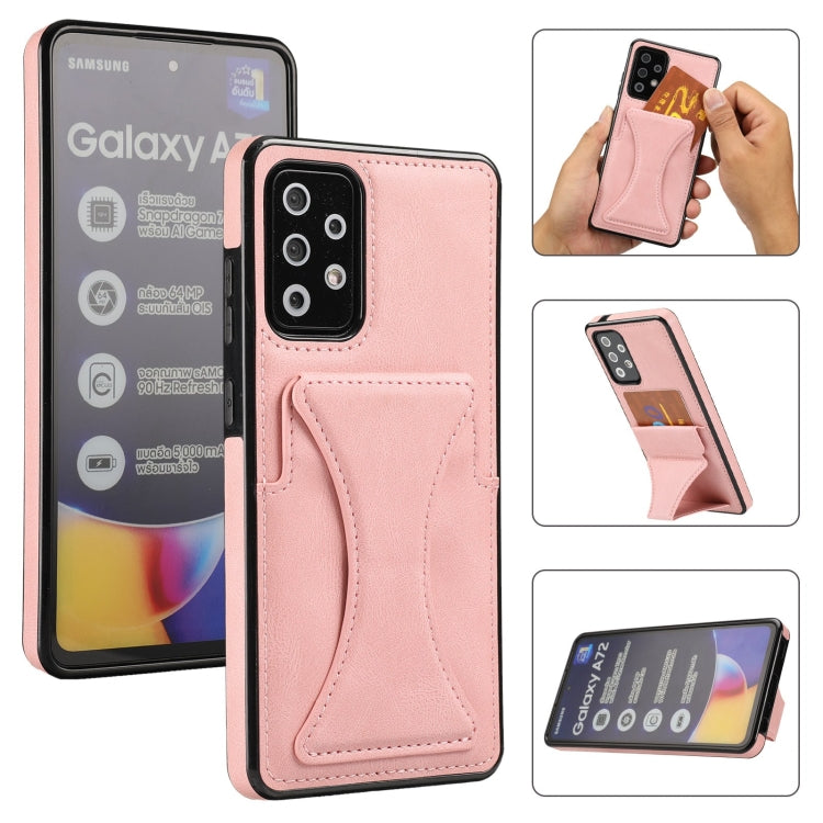 Ultra-thin Shockproof Protective Case with Holder, For Samsung Galaxy A21s, For Samsung Galaxy A32, For Samsung Galaxy A42 5G, For Samsung Galaxy A50, For Samsung Galaxy A51 5G, For Samsung Galaxy A52 5G / 4G, For Samsung Galaxy A71 5G                 ...