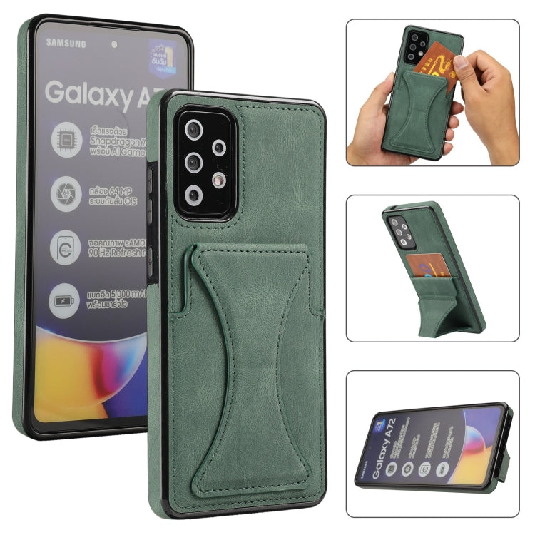 Ultra-thin Shockproof Protective Case with Holder, For Samsung Galaxy A21s, For Samsung Galaxy A32, For Samsung Galaxy A42 5G, For Samsung Galaxy A50, For Samsung Galaxy A51 5G, For Samsung Galaxy A52 5G / 4G, For Samsung Galaxy A71 5G                 ...