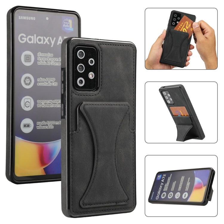 Ultra-thin Shockproof Protective Case with Holder, For Samsung Galaxy A21s, For Samsung Galaxy A32, For Samsung Galaxy A42 5G, For Samsung Galaxy A50, For Samsung Galaxy A51 5G, For Samsung Galaxy A52 5G / 4G, For Samsung Galaxy A71 5G                 ...