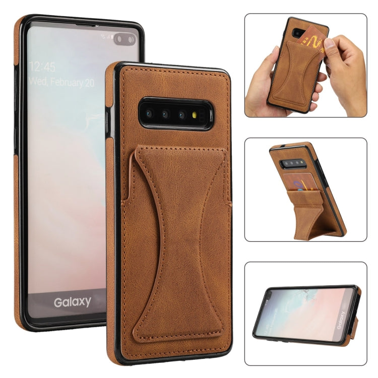 Ultra-thin Shockproof Protective Case with Holder, For Samsung Galaxy A21s, For Samsung Galaxy A32, For Samsung Galaxy A42 5G, For Samsung Galaxy A50, For Samsung Galaxy A51 5G, For Samsung Galaxy A52 5G / 4G, For Samsung Galaxy A71 5G                 ...