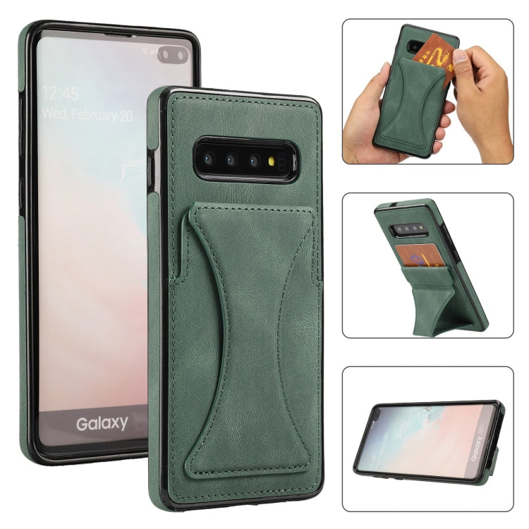 Ultra-thin Shockproof Protective Case with Holder, For Samsung Galaxy A21s, For Samsung Galaxy A32, For Samsung Galaxy A42 5G, For Samsung Galaxy A50, For Samsung Galaxy A51 5G, For Samsung Galaxy A52 5G / 4G, For Samsung Galaxy A71 5G                 ...