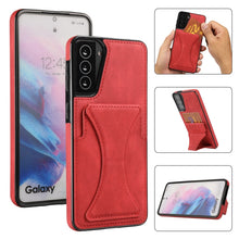 Load image into Gallery viewer, Ultra-thin Shockproof Protective Case with Holder, For Samsung Galaxy S20 Ultra, For Samsung Galaxy S21 5G, For Samsung Galaxy S21+ 5G