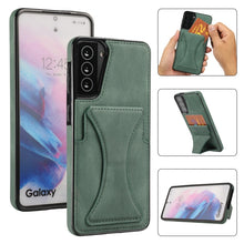 Load image into Gallery viewer, Ultra-thin Shockproof Protective Case with Holder, For Samsung Galaxy S20 Ultra, For Samsung Galaxy S21 5G, For Samsung Galaxy S21+ 5G