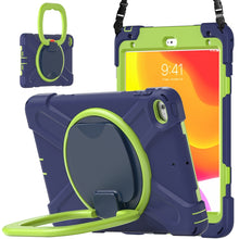 Load image into Gallery viewer, Silicone + PC Protective Case with Holder &amp; Shoulder Strap, For iPad mini 5 / 4