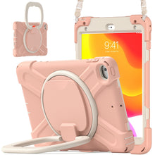 Load image into Gallery viewer, Silicone + PC Protective Case with Holder &amp; Shoulder Strap, For iPad mini 5 / 4