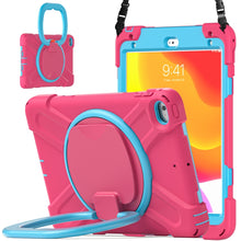 Load image into Gallery viewer, Silicone + PC Protective Case with Holder &amp; Shoulder Strap, For iPad mini 5 / 4