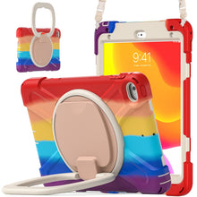 Load image into Gallery viewer, Silicone + PC Protective Case with Holder &amp; Shoulder Strap, For iPad mini 5 / 4
