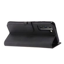 Load image into Gallery viewer, Embossed Happy Cat Pattern Horizontal Flip Leather Case with Holder &amp; Card Slots &amp; Wallet, For Samsung Galaxy S21 FE, For Samsung Galaxy A12, For Samsung Galaxy A22 4G, For Samsung Galaxy A22 5G EU Version, For Samsung Galaxy A32 4G                    ...