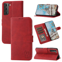 Load image into Gallery viewer, Embossed Happy Cat Pattern Horizontal Flip Leather Case with Holder &amp; Card Slots &amp; Wallet, For Samsung Galaxy S21 FE, For Samsung Galaxy A12, For Samsung Galaxy A22 4G, For Samsung Galaxy A22 5G EU Version, For Samsung Galaxy A32 4G                    ...