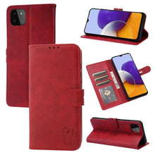 Load image into Gallery viewer, Embossed Happy Cat Pattern Horizontal Flip Leather Case with Holder &amp; Card Slots &amp; Wallet, For Samsung Galaxy S21 FE, For Samsung Galaxy A12, For Samsung Galaxy A22 4G, For Samsung Galaxy A22 5G EU Version, For Samsung Galaxy A32 4G                    ...
