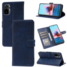 Load image into Gallery viewer, Embossed Happy Cat Pattern Horizontal Flip Leather Case with Holder &amp; Card Slots &amp; Wallet, For Xiaomi Redmi Note 10 4G, For Xiaomi Redmi Note 10 5G, For Xiaomi Redmi Note 10 Pro