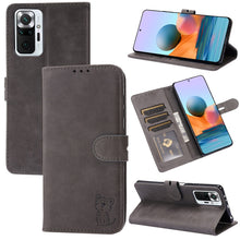 Load image into Gallery viewer, Embossed Happy Cat Pattern Horizontal Flip Leather Case with Holder &amp; Card Slots &amp; Wallet, For Xiaomi Redmi Note 10 4G, For Xiaomi Redmi Note 10 5G, For Xiaomi Redmi Note 10 Pro