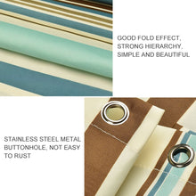 Load image into Gallery viewer, Multicolour Vertical Texture Thick Waterproof Polyester Fabric Shower Curtains, 180x180cm, 180x200cm, 200x180cm, 200x200cm, 200x220cm, 200x240cm, 180x220cm, 180x240cm, 150x180cm, 120x180cm
