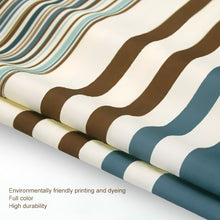 Load image into Gallery viewer, Multicolour Vertical Texture Thick Waterproof Polyester Fabric Shower Curtains, 180x180cm, 180x200cm, 200x180cm, 200x200cm, 200x220cm, 200x240cm, 180x220cm, 180x240cm, 150x180cm, 120x180cm