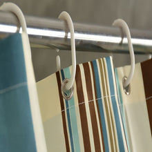 Load image into Gallery viewer, Multicolour Vertical Texture Thick Waterproof Polyester Fabric Shower Curtains, 180x180cm, 180x200cm, 200x180cm, 200x200cm, 200x220cm, 200x240cm, 180x220cm, 180x240cm, 150x180cm, 120x180cm