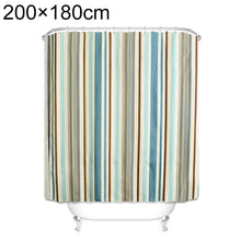 Load image into Gallery viewer, Multicolour Vertical Texture Thick Waterproof Polyester Fabric Shower Curtains, 180x180cm, 180x200cm, 200x180cm, 200x200cm, 200x220cm, 200x240cm, 180x220cm, 180x240cm, 150x180cm, 120x180cm